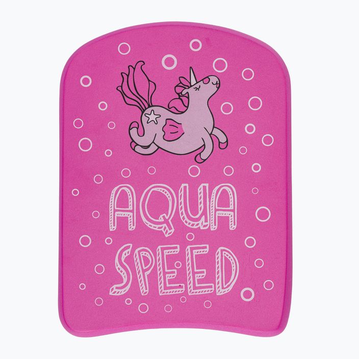 Detská plavecká doska AQUA-SPEED Kiddie Unicorn pink 186 2