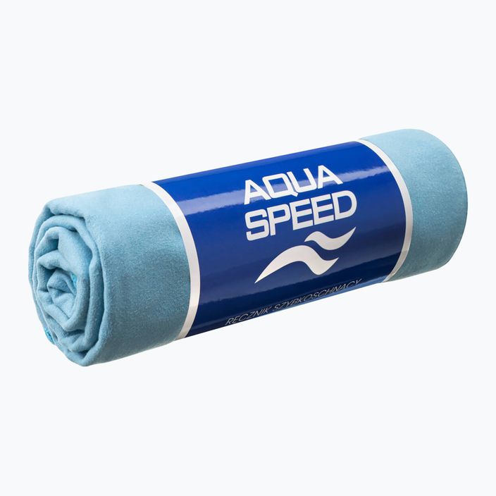 Rýchloschnúci uterák AQUA-SPEED Dry Flat  svetlomodrý 2