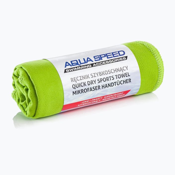 AQUA-SPEED Dry Plochý uterák zelený 155 2