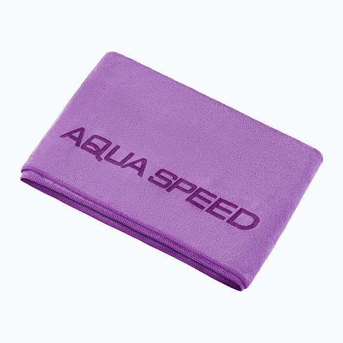 AQUA-SPEED Dry Mäkký rýchloschnúci uterák fialový 156 4