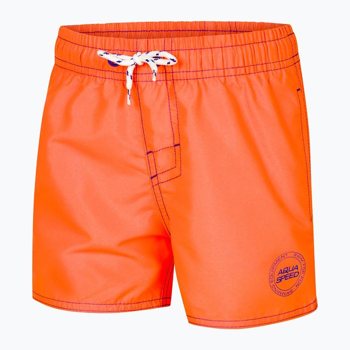Detské plavecké šortky AQUA-SPEED Liam orange 307