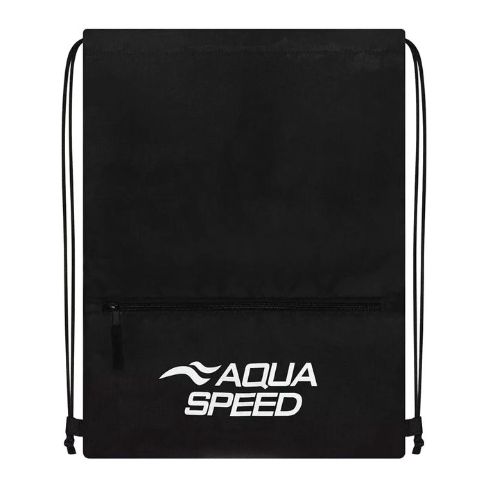 Aqua Speed Gear Sack Zip čierny 9322 2