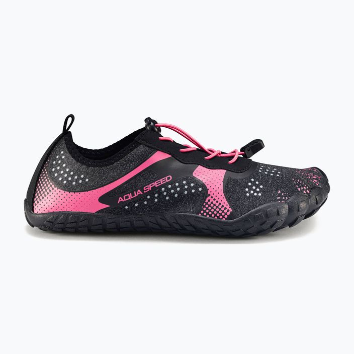 Dámska obuv do vody AQUA-SPEED Nautilus black-pink 637 10