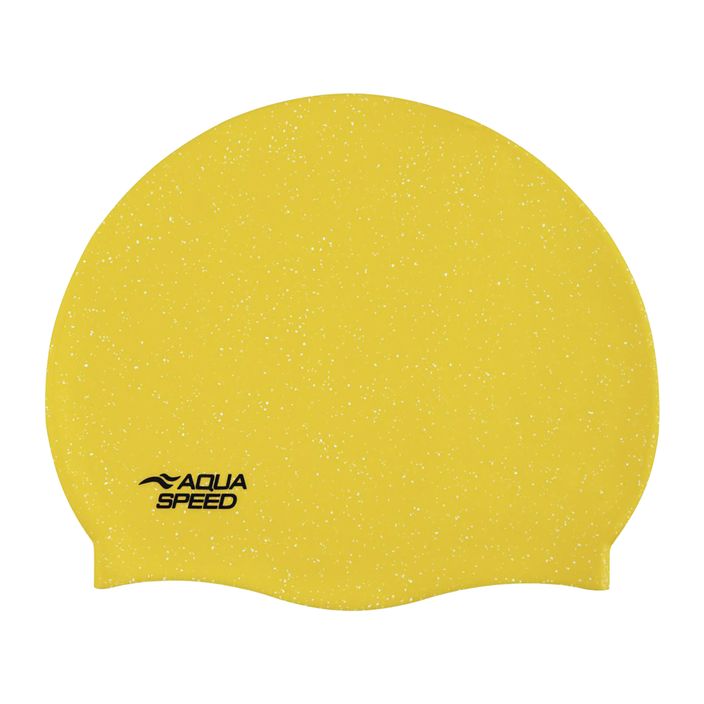 Kúpacia čiapka AQUA-SPEED Reco žltá 2