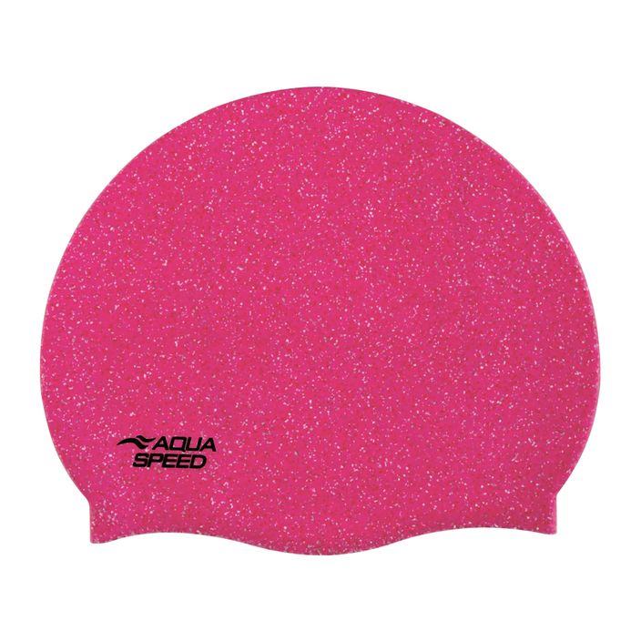Kúpacia čiapka AQUA-SPEED Reco pink 2