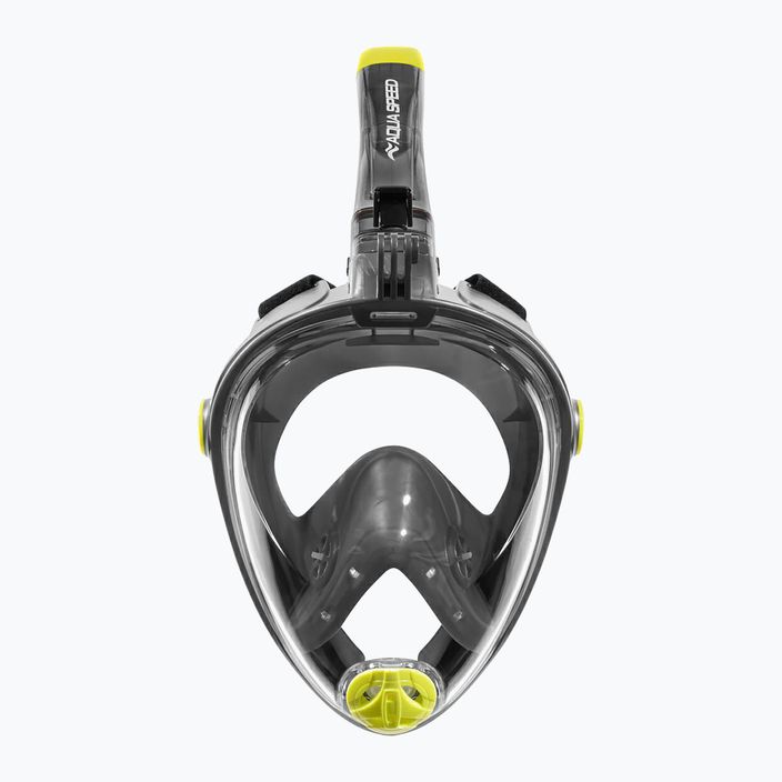 Celotvárová maska na šnorchlovanie  AQUA-SPEED Spectra 2.0 čierna 2