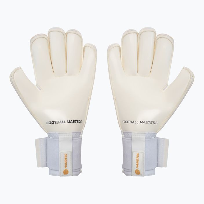 Football Masters Voltage Plus RF v 4.0 white and gold 1172-4 brankárske rukavice 2