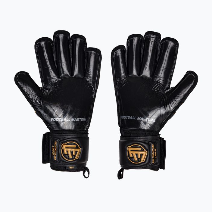 Football Masters Full Contact RF brankárske rukavice v4. black 1237 2