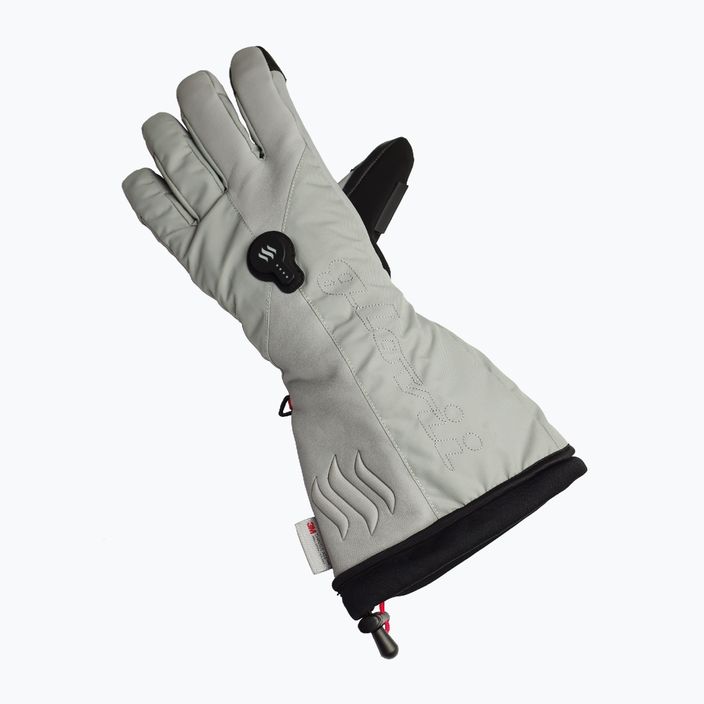 Vyhrievané lyžiarske rukavice Glovii GS8 šedé 2