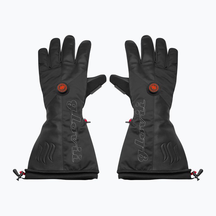Vyhrievané lyžiarske rukavice Glovia GS9 čierne