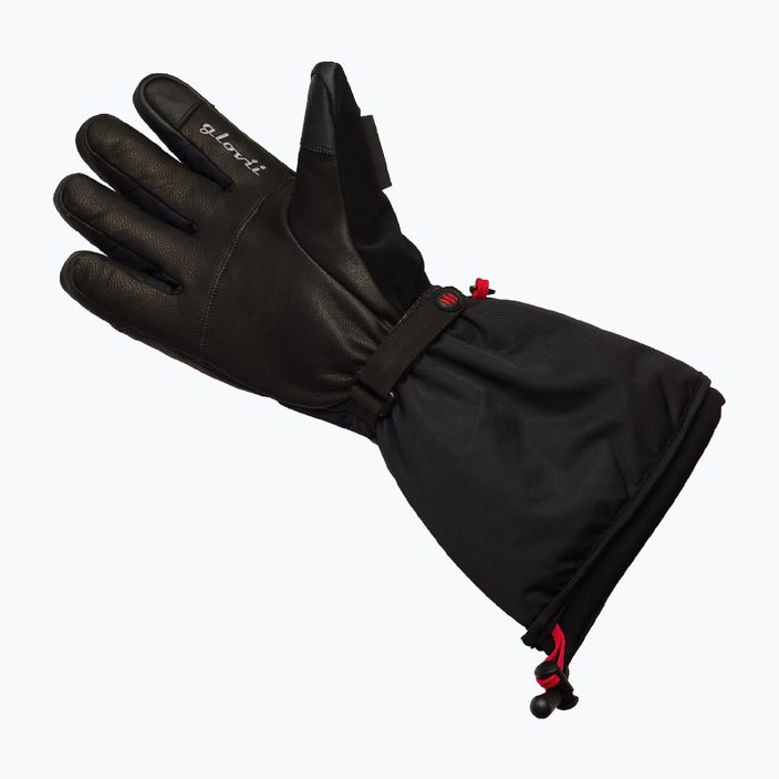 Vyhrievané lyžiarske rukavice Glovia GS9 čierne 3