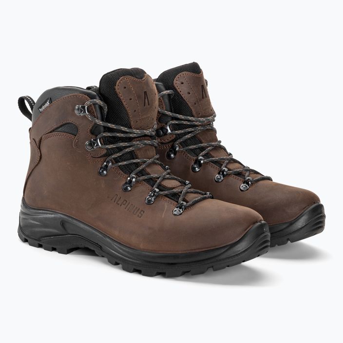 Pánske trekové topánky GR20 High Tactical brown 4