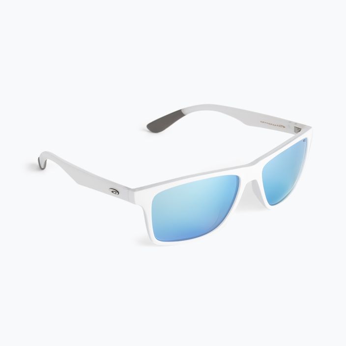 GOG Oxnard Fashion slnečné okuliare biele E202-2P