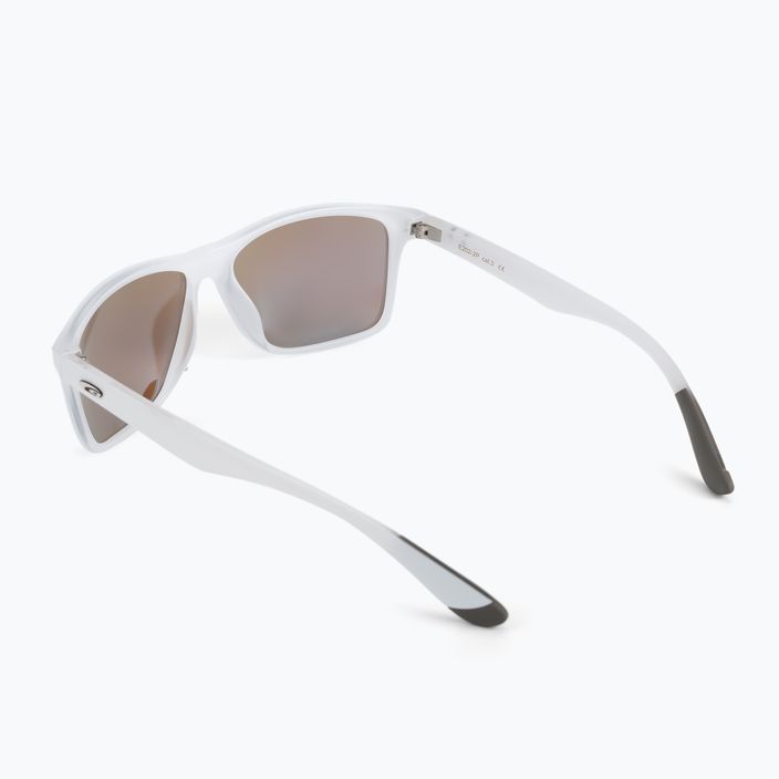 GOG Oxnard Fashion slnečné okuliare biele E202-2P 2