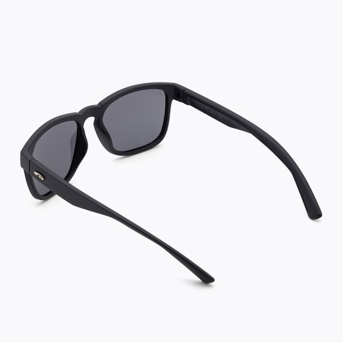 Slnečné okuliare GOG Hobson Fashion matné čierne E392-1P 2