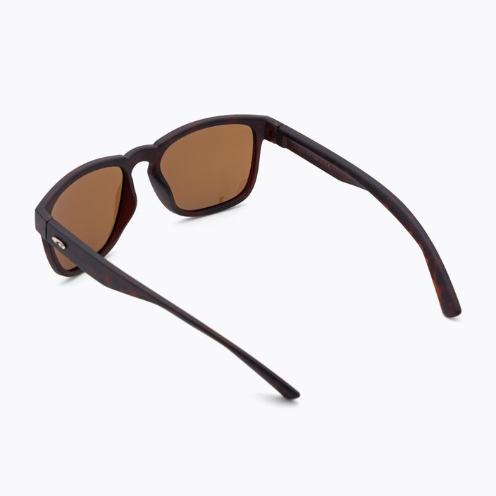 Slnečné okuliare GOG Hobson Fashion matné hnedé E392-2P 2