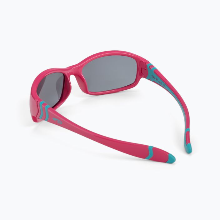 Detské slnečné okuliare GOG Flexi ružovo-modré E964-2P 2