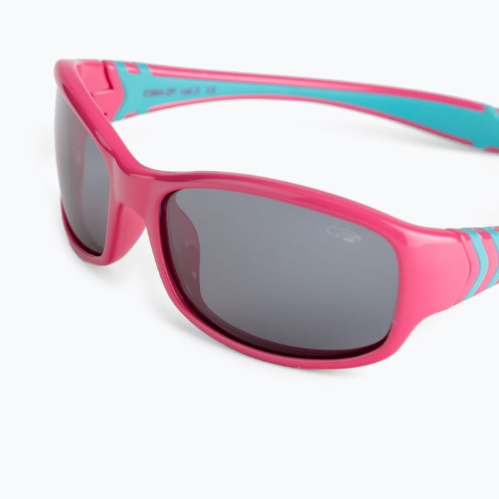 Detské slnečné okuliare GOG Flexi ružovo-modré E964-2P 4