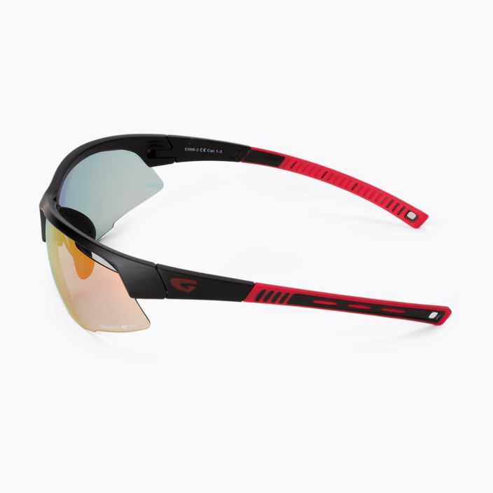 Cyklistické okuliare GOG Falcon C červeno-čierne E668-2 4