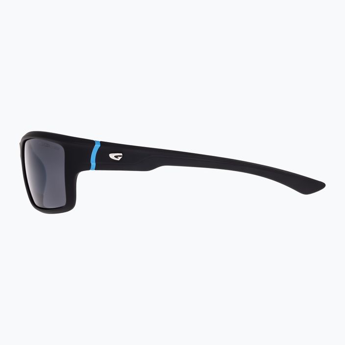 Outdoorové slnečné okuliare GOG Alpha matné čierne / modré / dymové E206-2P 7