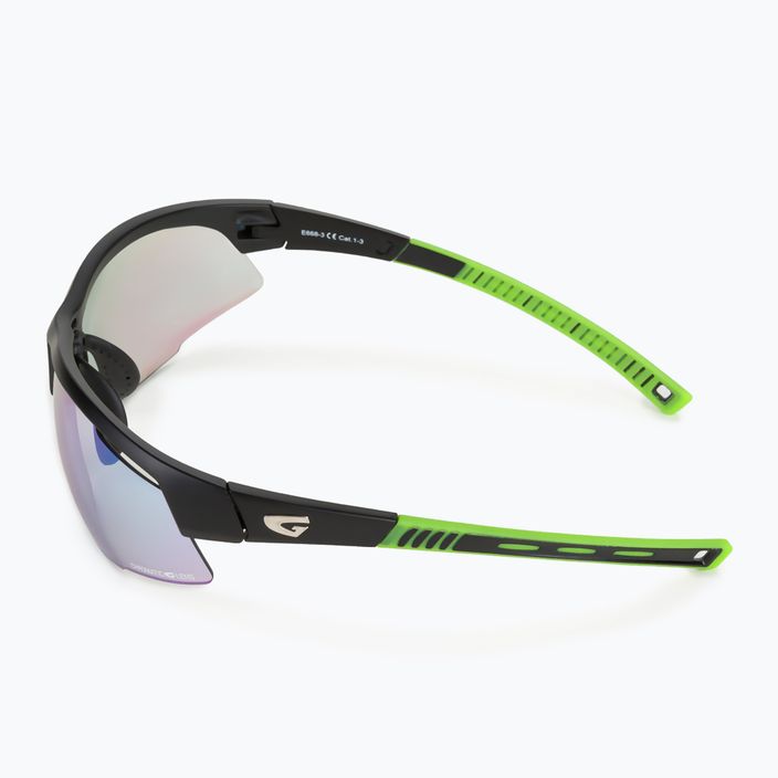 Cyklistické okuliare GOG Falcon C čierno-zelené E668-3 4