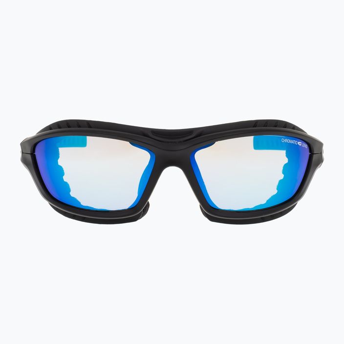 Slnečné okuliare GOG Syries C matná čierna/modrá/polychromatická modrá 4