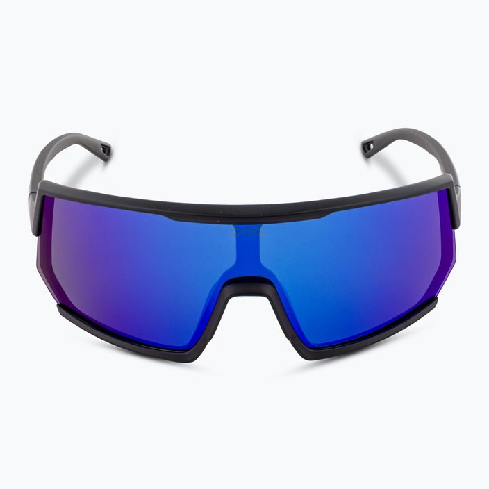 Slnečné okuliare GOG Zeus matná čierna/polychromatická bielo-modrá 3