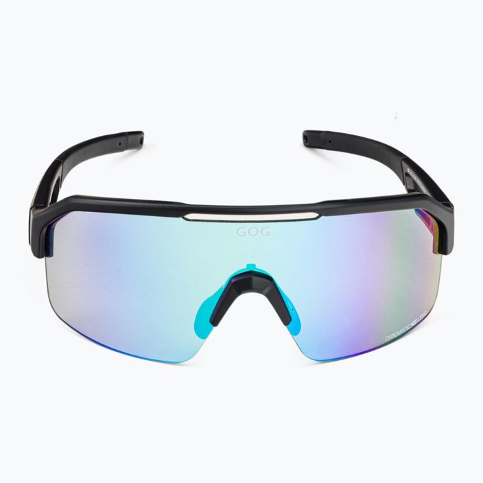 Cyklistické okuliare GOG Thor C matná čierna / polychromatická modrá E600-1 3