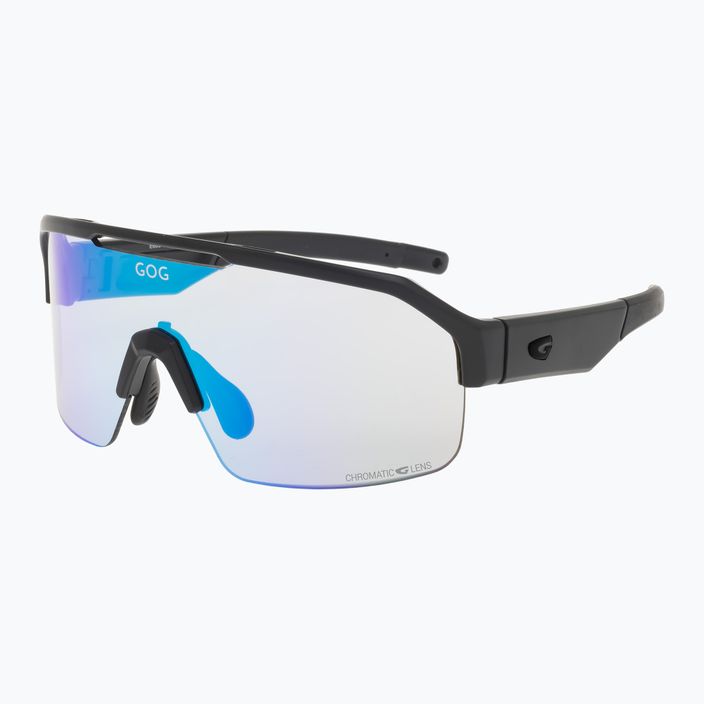 Cyklistické okuliare GOG Thor C matná čierna / polychromatická modrá E600-1 6