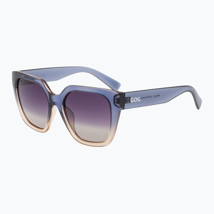 Dámske slnečné okuliare GOG Hazel fashion cristal grey / brown / gradient smoke E808-2P 6