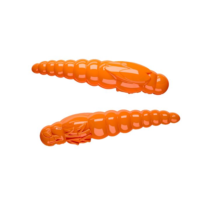 Libra Lures Largo Slim Krill 12-uncová horúco oranžová gumová nástraha LARGOSLIMK34 2