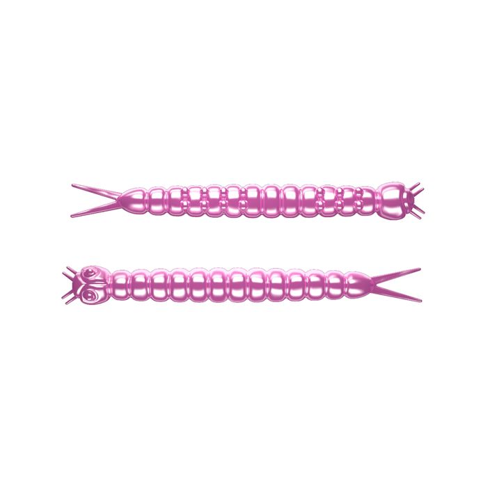 Libra Lures Slight Worm Krill gumová nástraha 15 ks ružová perla SLIGHTWORMK38 2