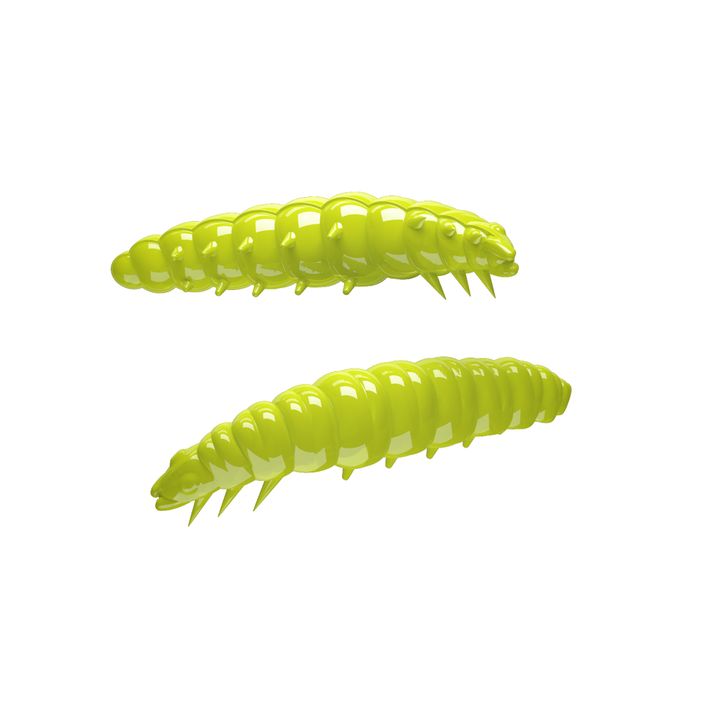Libra Lures Larva Krill horúca žltá gumová nástraha LARVAK35 2