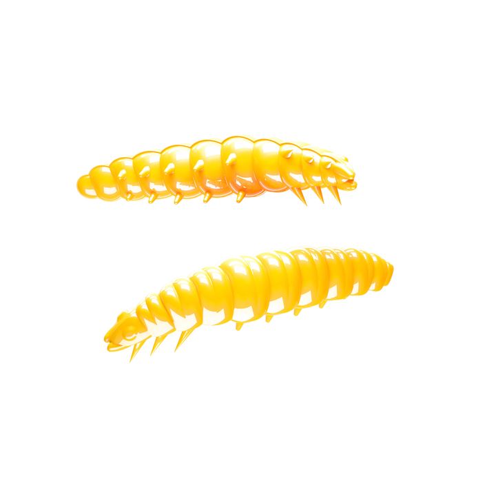 Libra Lures Larva Krill žltá gumová nástraha LARVAK35 2