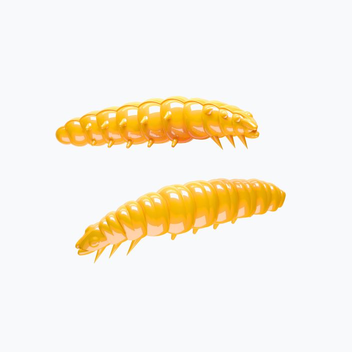 Libra Lures Larva Krill tmavožltá gumová nástraha LARVAK35