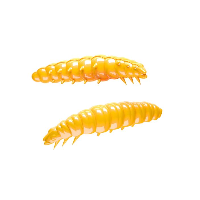Libra Lures Larva Krill tmavožltá gumová nástraha LARVAK35 2