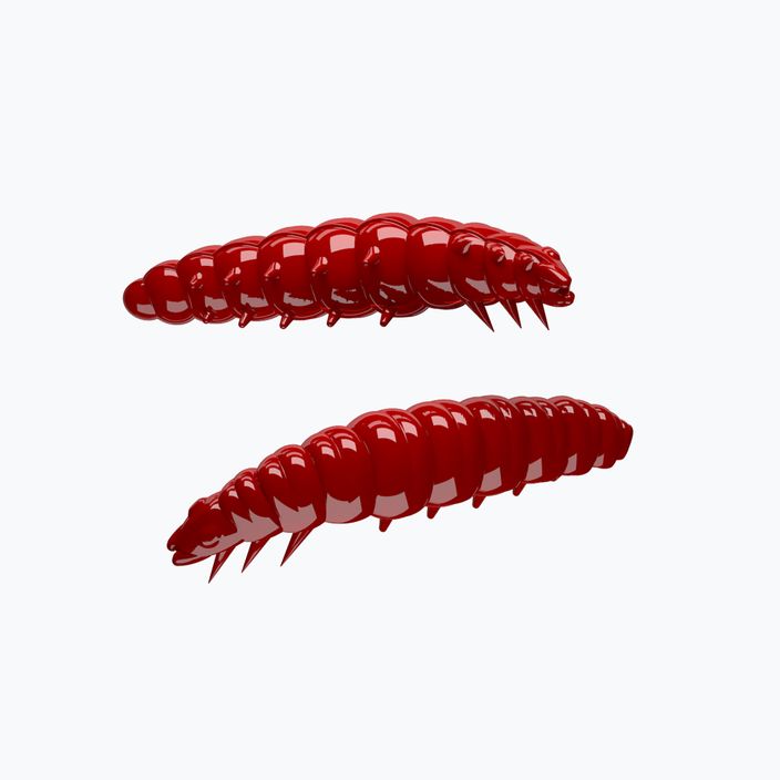 Libra Lures Larva Krill červená gumová nástraha LARVAK35