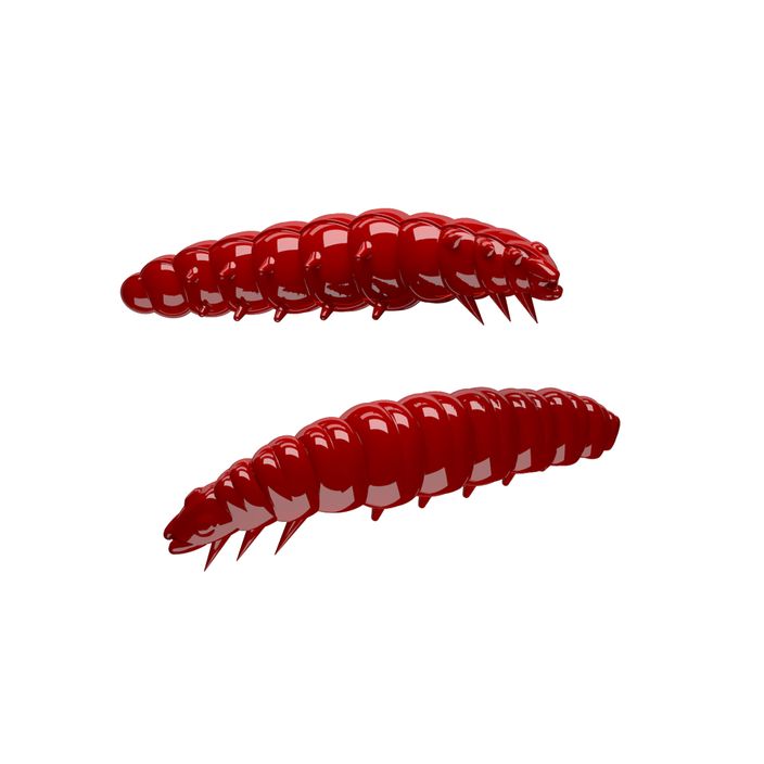 Libra Lures Larva Krill červená gumová nástraha LARVAK35 2