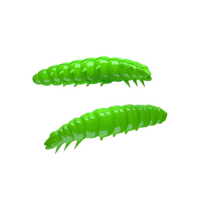 Libra Lures Larva Krill hot green gumová nástraha LARVAK35 2