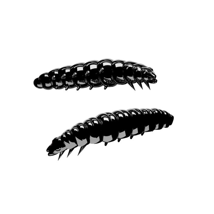 Libra Lures Larva Krill čierna gumová nástraha LARVAK35 2
