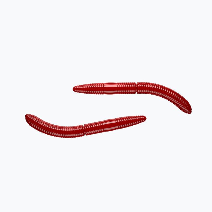 Libra Lures Fatty D'Worm Krill gumová nástraha 10 ks červená FATTYDWORMK65