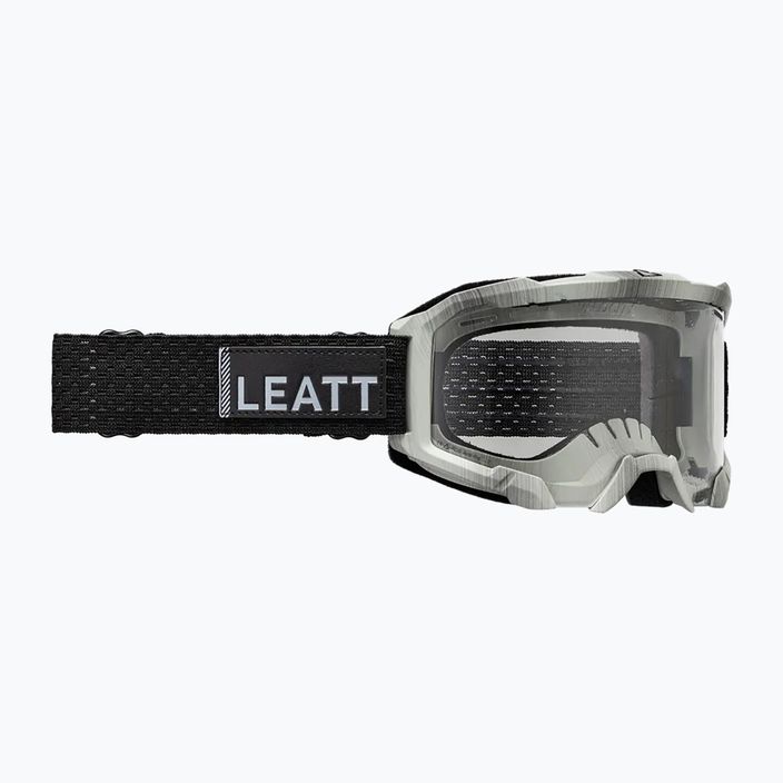 Cyklistické okuliare Leatt Velocity 4.0 MTB kartáčované/čierne