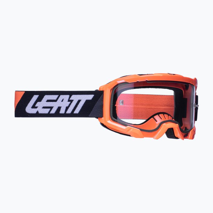 Cyklistické okuliare Leatt Velocity 4.5 neon orange / clear 8022010500 6