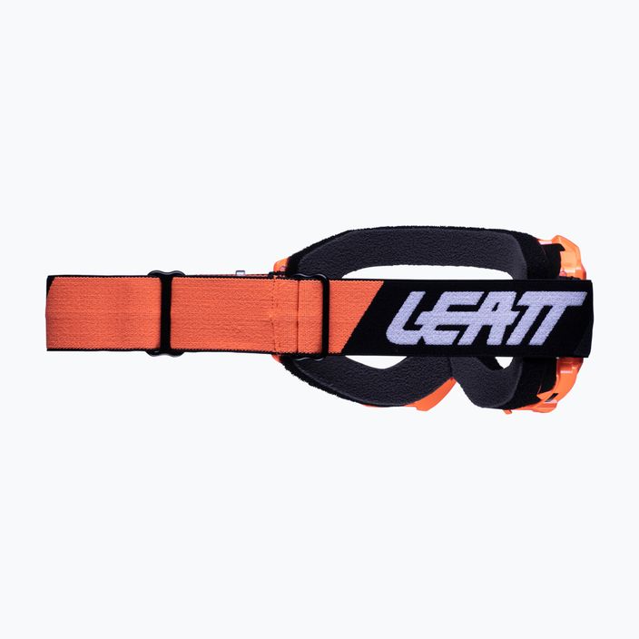 Cyklistické okuliare Leatt Velocity 4.5 neon orange / clear 8022010500 7