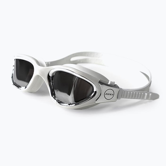 Plavecké okuliare ZONE3 Vapour white/silver 6