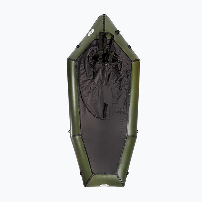 Pinpack Packraft Kompaktný pontón s palubou zelený