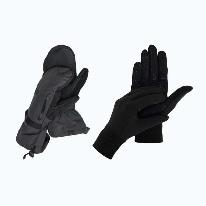 Pánske rukavice na snowboard Dakine Titan Gore-Tex Mitt grey D10003185
