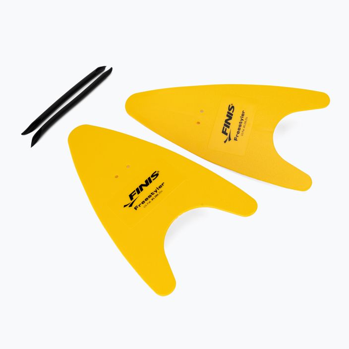 FINIS Freestyler žlté plavecké veslá 1.5.2.5
