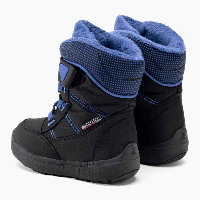 Detské trekové topánky Kamik Stance2 black/blue 3