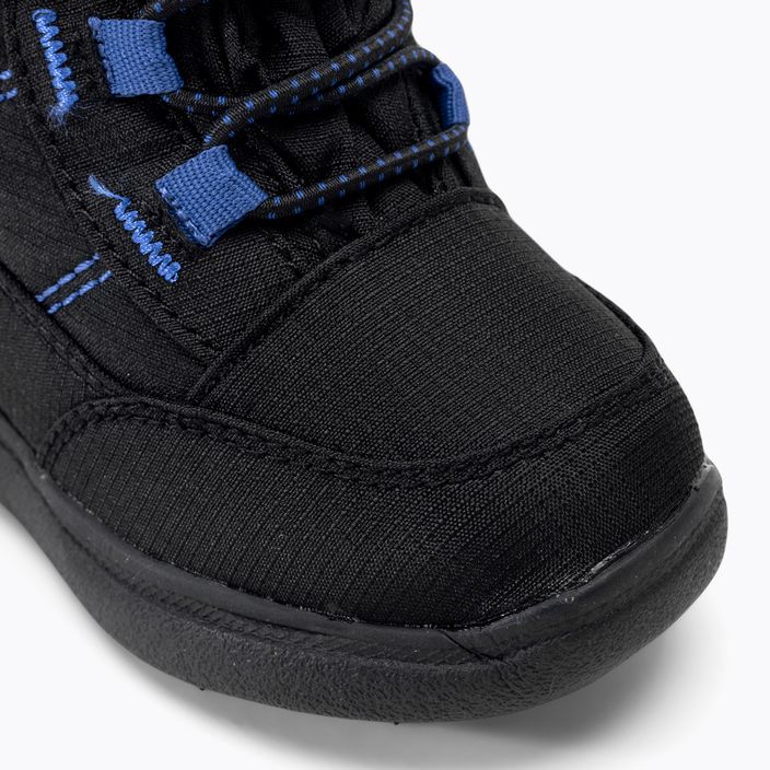 Detské trekové topánky Kamik Stance2 black/blue 7